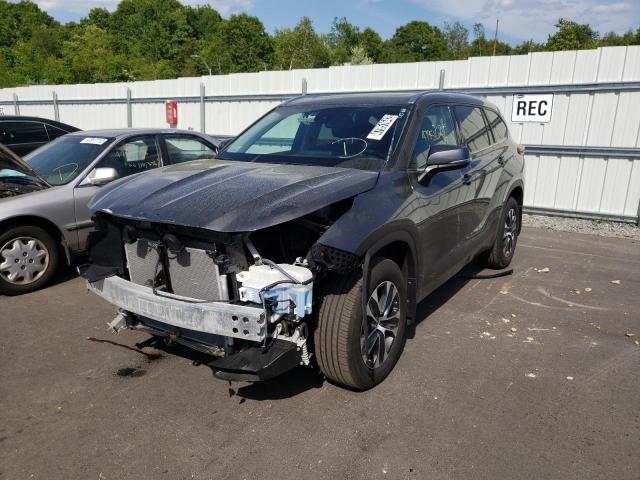 Photo 2 from auction – 2021 TOYOTA HIGHLANDER with VIN 5TDGZRBH3MS544426