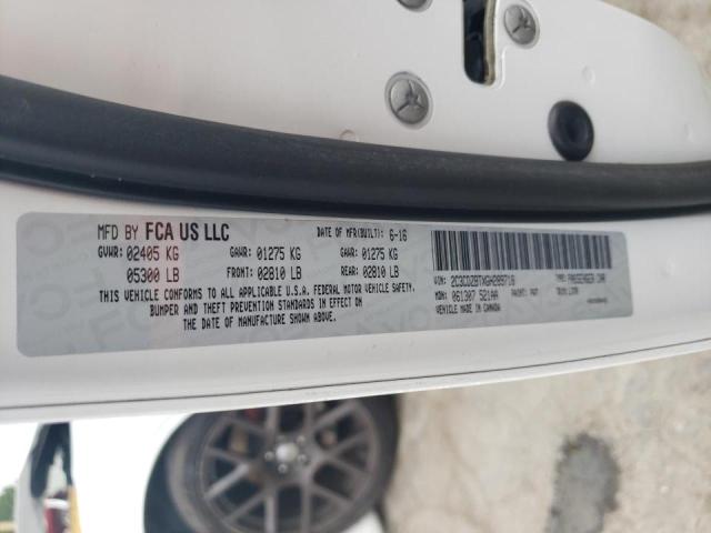 Photo 10 from auction – 2016 DODGE CHALLENGER with VIN 2C3CDZBTXGH289718