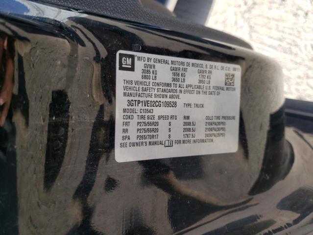 Photo 10 from auction – 2012 GMC SIERRA C15 with VIN 3GTP1VE02CG109528