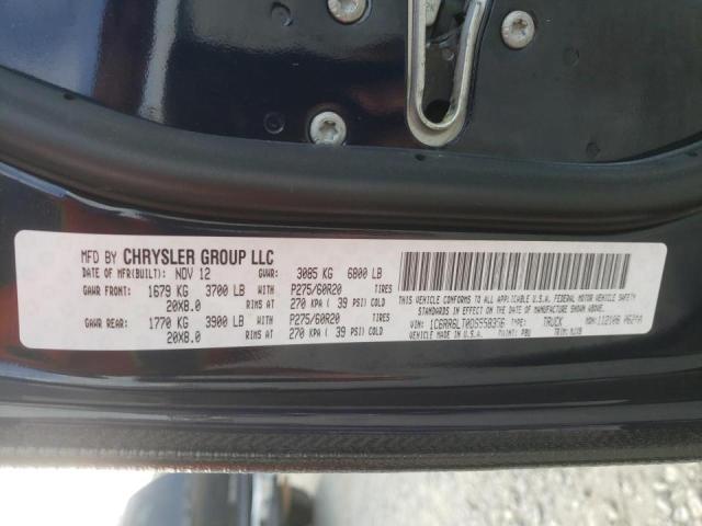 Photo 10 from auction – 2013 RAM 1500 SLT with VIN 1C6RR6LT0DS558356