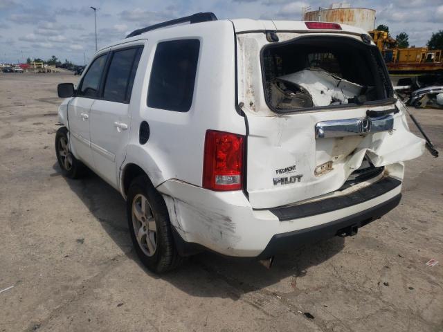 Фото 3 с аукциона – 2011 HONDA PILOT EXL с VIN 5FNYF3H50BB046354