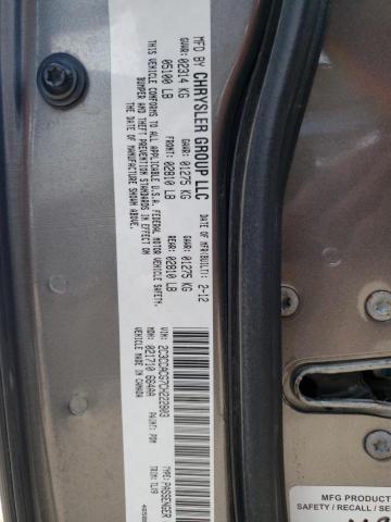 Photo 10 from auction – 2012 CHRYSLER 300 LIMITE with VIN 2C3CCACG7CH222803