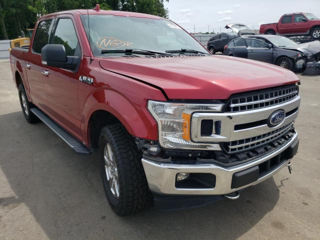 FORD F150 SUPER 2018 with VIN 1FTEW1EP0JFA69074 - Photo from auction