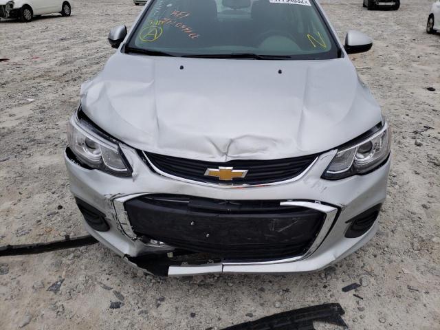 Photo 9 from auction – 2020 CHEVROLET SONIC LT with VIN 1G1JD5SB1L4118892