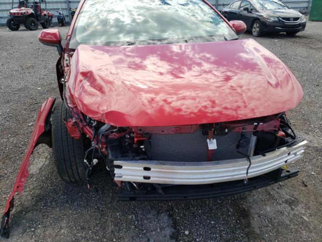 Photo 9 from auction – 2021 TOYOTA COROLLA LE with VIN 5YFEPMAE0MP191806