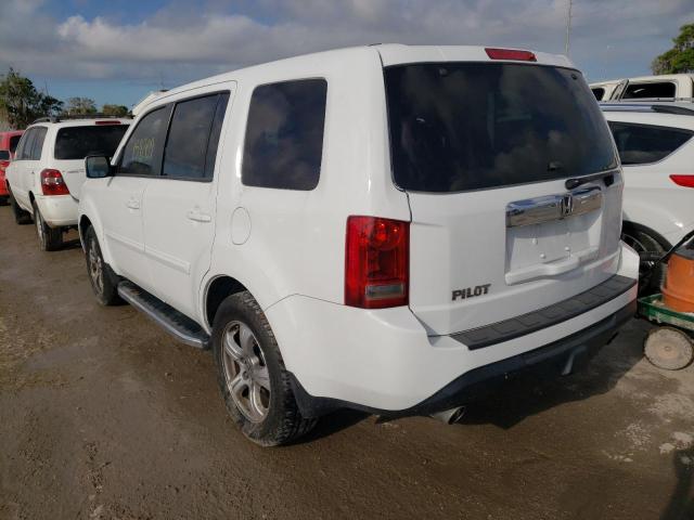 Photo 3 from auction – 2013 HONDA PILOT EXL with VIN 5FNYF3H58DB001018