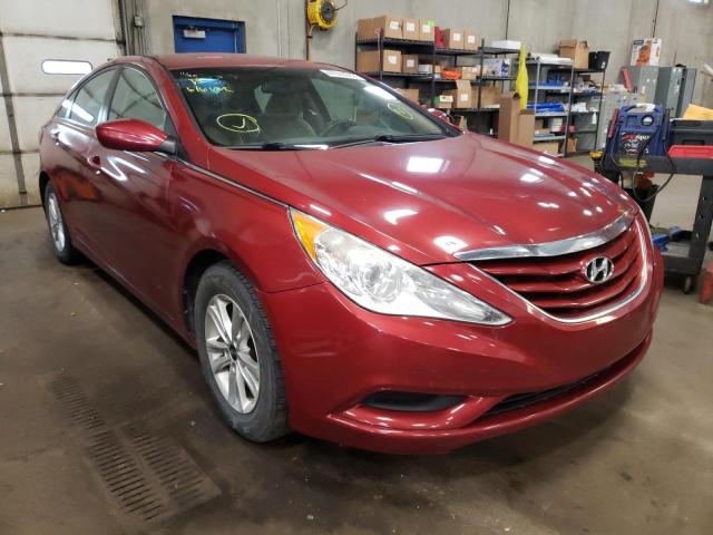 HYUNDAI SONATA GLS 2013 with VIN 5NPEB4AC9DH760520 - Photo from auction