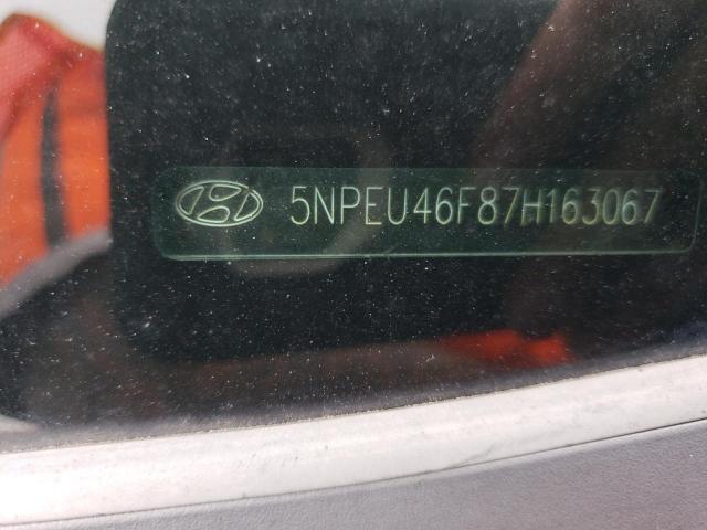 Photo 10 from auction – 2007 HYUNDAI SONATA SE with VIN 5NPEU46F87H163067