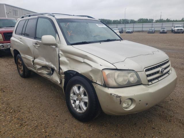 TOYOTA HIGHLANDER 2003 with VIN JTEHF21A230106003 - Photo from auction