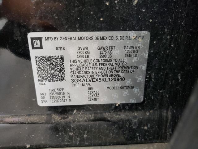 Photo 10 from auction – 2019 GMC TERRAIN SL with VIN 3GKALVEX5KL120840