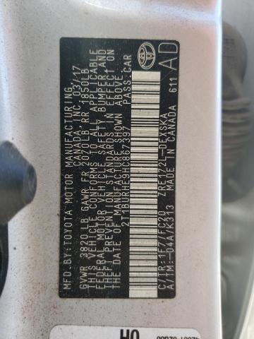 Photo 10 from auction – 2017 TOYOTA COROLLA L with VIN 2T1BURHE9HC867397