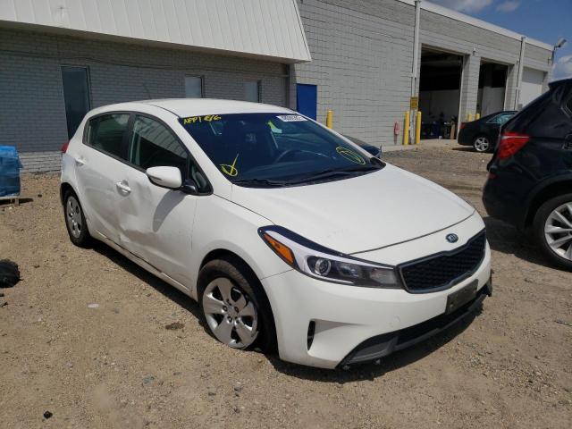 KIA FORTE LX 2017 with VIN KNAFK5A80H5667555 - Photo from auction