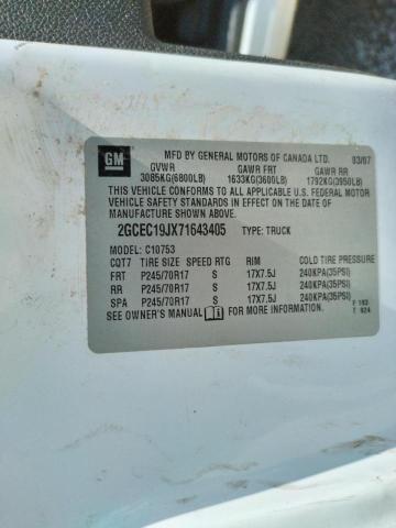 Photo 10 from auction – 2007 CHEVROLET SILVERADO with VIN 2GCEC19JX71643405
