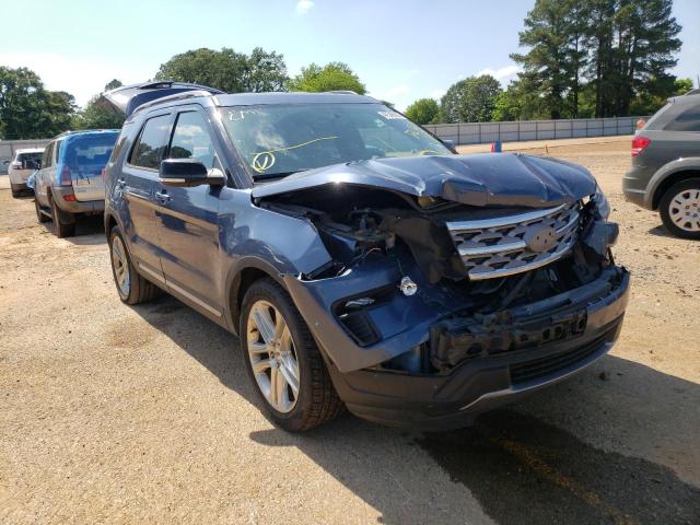 FORD EXPLORER X 2018 with VIN 1FM5K7D87JGA25135 - Photo from auction