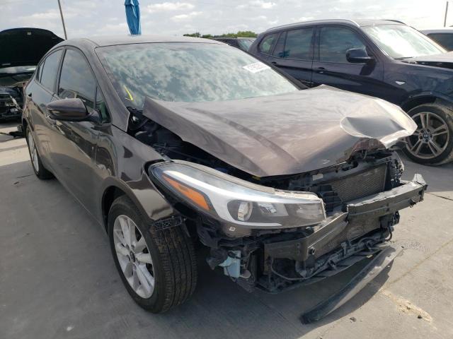 KIA FORTE LX 2017 with VIN 3KPFL4A74HE073928 - Photo from auction