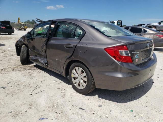 Photo 3 from auction – 2012 HONDA CIVIC LX with VIN 19XFB2F53CE015347