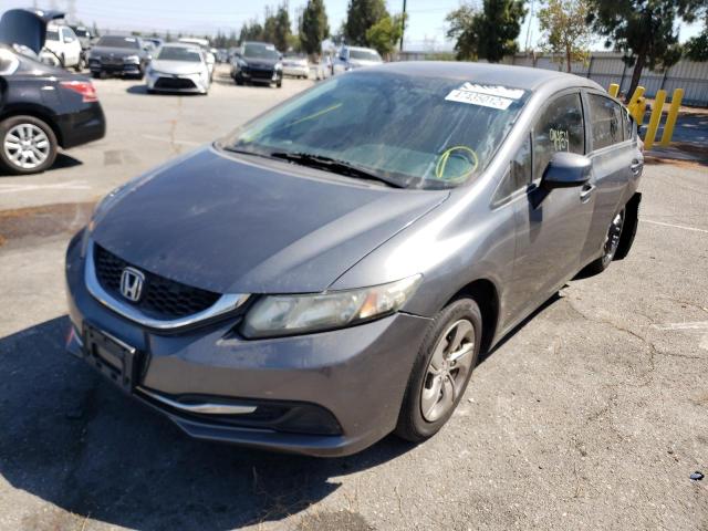 Photo 2 from auction – 2013 HONDA CIVIC LX with VIN 19XFB2F59DE279402