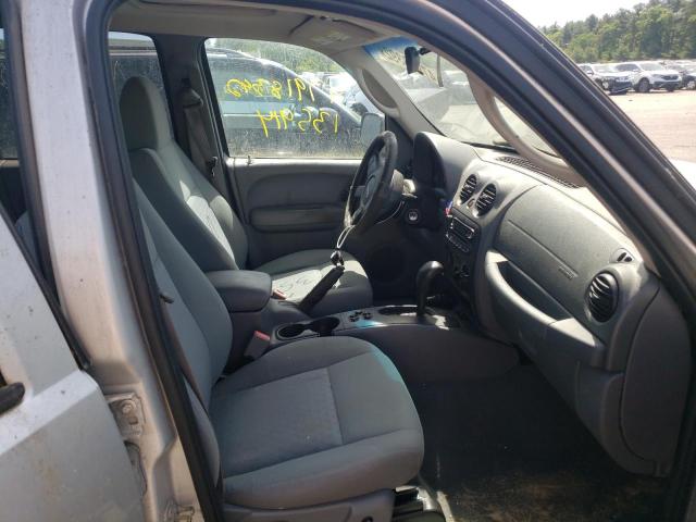 Photo 5 from auction – 2005 JEEP LIBERTY SP with VIN 1J4GL485X5W680758