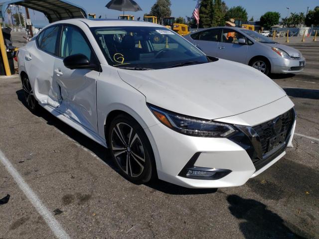 NISSAN SENTRA SR 2021 with VIN 3N1AB8DV6MY309019 - Photo from auction