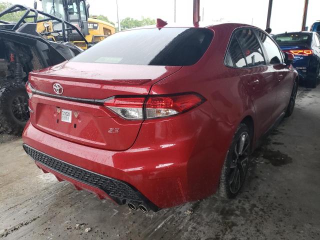 Photo 4 from auction – 2021 TOYOTA COROLLA SE with VIN JTDS4MCE3MJ059264