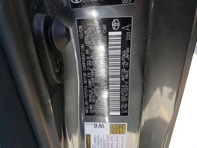Photo 10 from auction – 2009 TOYOTA SCION TC with VIN JTKDE167390293704