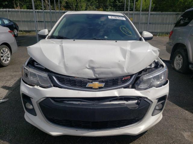 Photo 9 from auction – 2017 CHEVROLET SONIC PREM with VIN 1G1JF6SB4H4150954