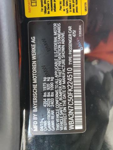 Фото 10 с аукциона – 2015 BMW 428 I с VIN WBA3N7C50FK224510