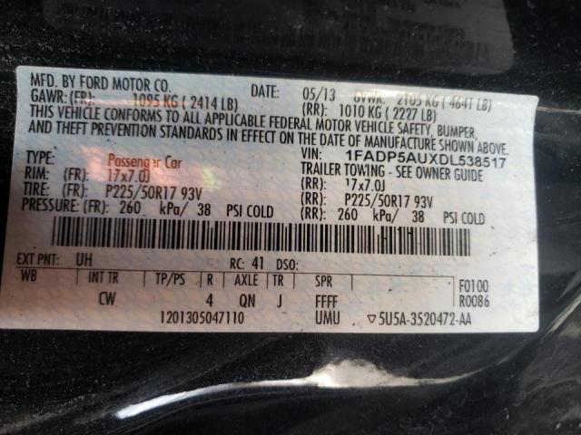 Photo 10 from auction – 2013 FORD C-MAX SE with VIN 1FADP5AUXDL538517