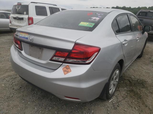 Photo 4 from auction – 2013 HONDA CIVIC LX with VIN 2HGFB2F56DH603556