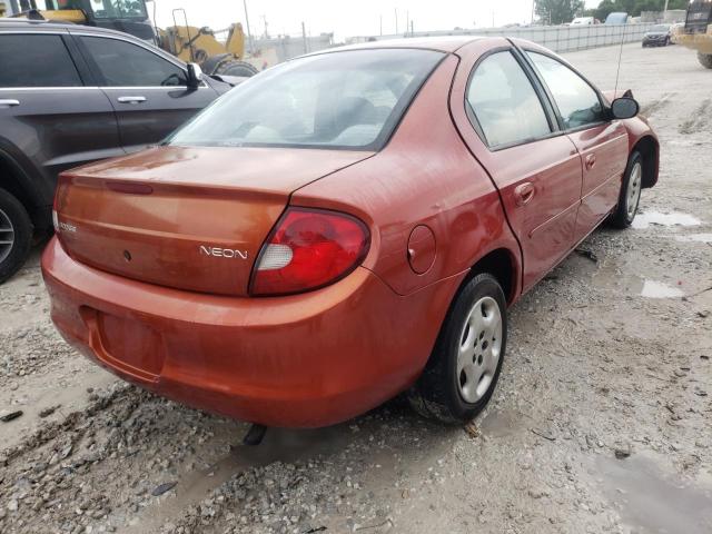 Photo 4 from auction – 2000 DODGE NEON BASE with VIN 1B3ES46C4YD552471