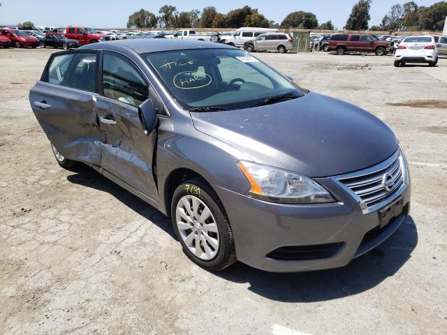NISSAN SENTRA S 2015 with VIN 3N1AB7AP0FL654790 - Photo from auction