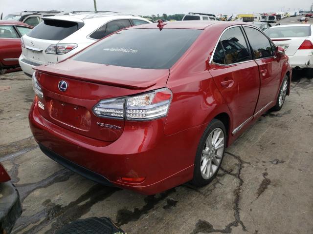 Photo 4 from auction – 2010 LEXUS HS 250H with VIN JTHBB1BA3A2011237