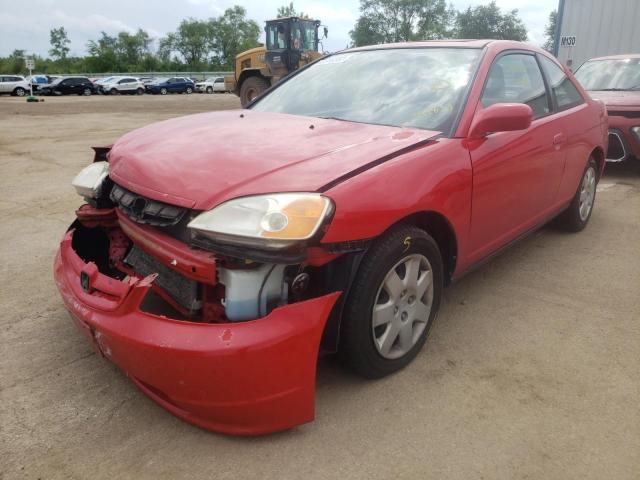 Photo 2 from auction – 2002 HONDA CIVIC EX with VIN 1HGEM22932L094833