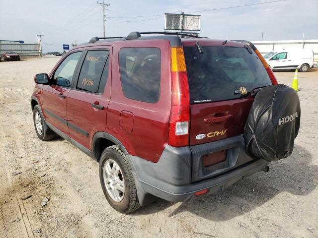 Photo 3 from auction – 2004 HONDA CR-V EX with VIN SHSRD78884U240685