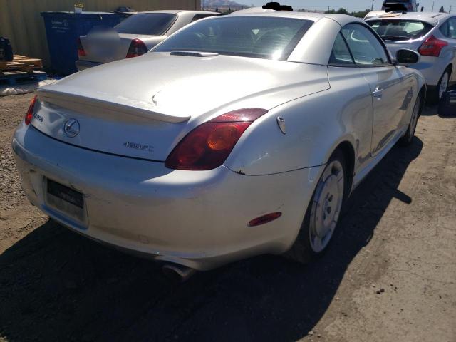 Photo 4 from auction – 2002 LEXUS SC 430 with VIN JTHFN48Y920009147