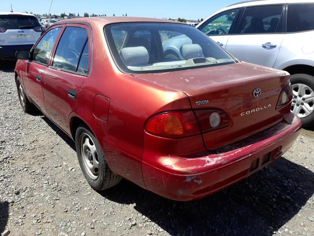 Photo 3 from auction – 2002 TOYOTA COROLLA CE with VIN 1NXBR12E72Z634927