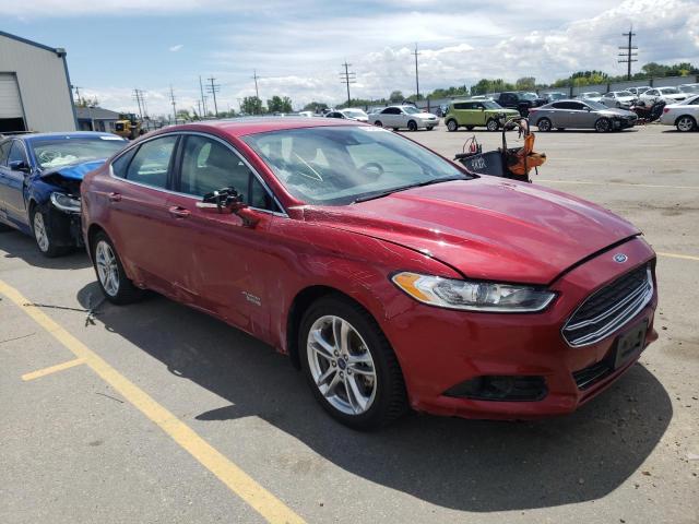 FORD FUSION TIT 2016 with VIN 3FA6P0SU1GR241409 - Photo from auction