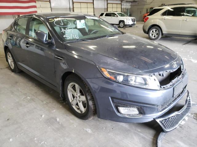KIA OPTIMA LX 2015 с VIN KNAGM4A75F5556108 - Фото с аукциона