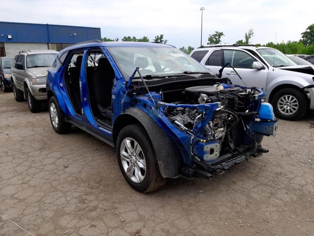CHEVROLET BLAZER 2LT 2019 with VIN 3GNKBCRS0KS601887 - Photo from auction