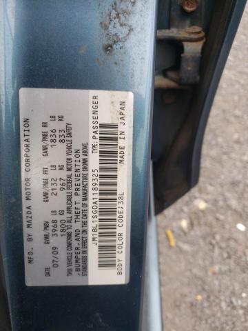 Photo 10 from auction – 2010 MAZDA 3 I with VIN JM1BL1SG0A1189325