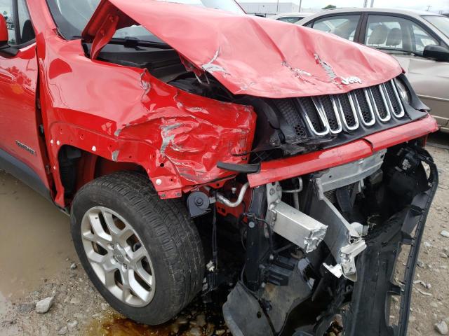 Photo 9 from auction – 2017 JEEP RENEGADE L with VIN ZACCJBBB7HPG51913