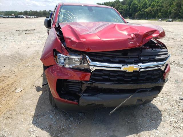 Photo 9 from auction – 2021 CHEVROLET COLORADO with VIN 1GCHSBEA2M1135801