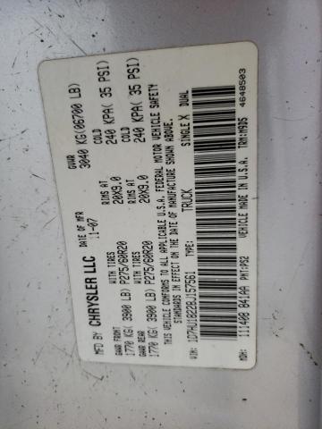 Photo 10 from auction – 2008 DODGE RAM 1500 S with VIN 1D7HU18228J157561