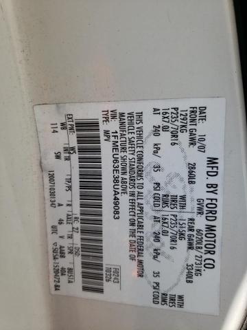Photo 10 from auction – 2008 FORD EXPLORER X with VIN 1FMEU63E38UA49083