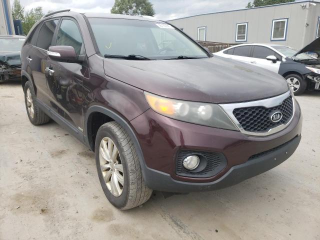KIA SORENTO EX 2011 with VIN 5XYKUDA16BG125223 - Photo from auction