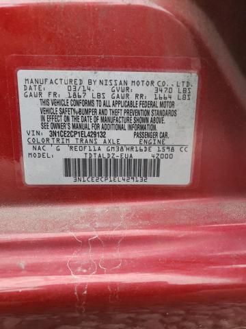 Photo 10 from auction – 2014 NISSAN VERSA NOTE with VIN 3N1CE2CP1EL429132
