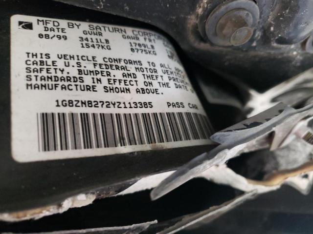 Photo 10 from auction – 2000 SATURN SW2 with VIN 1G8ZN8272YZ113385