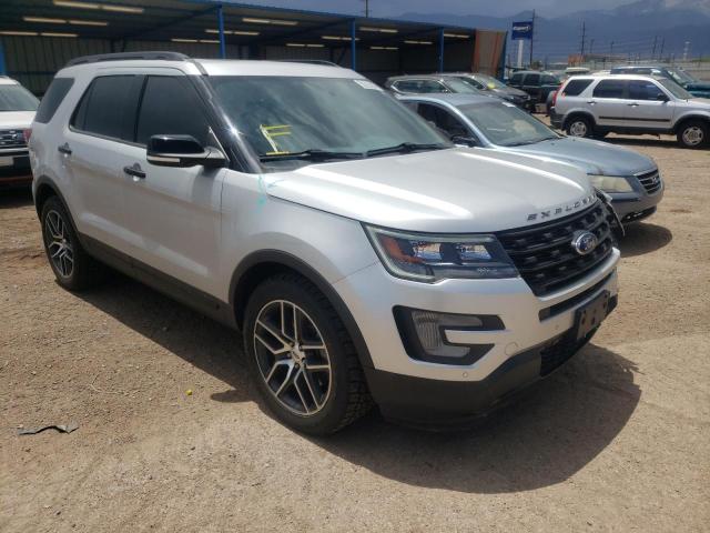 FORD EXPLORER S 2017 with VIN 1FM5K8GT6HGC76762 - Photo from auction