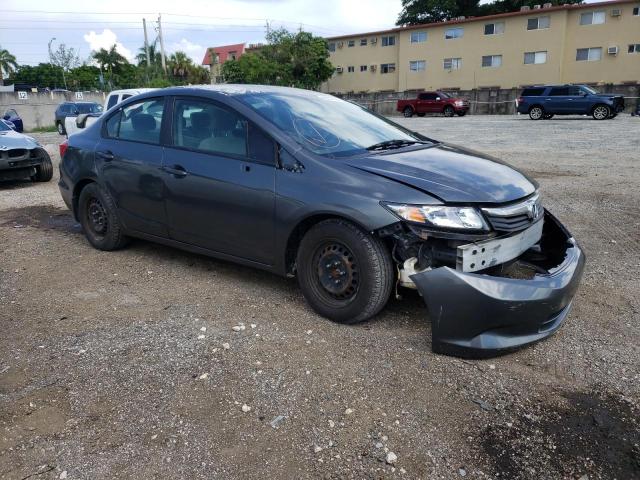 HONDA CIVIC LX 2012 with VIN 2HGFB2F54CH611721 - Photo from auction