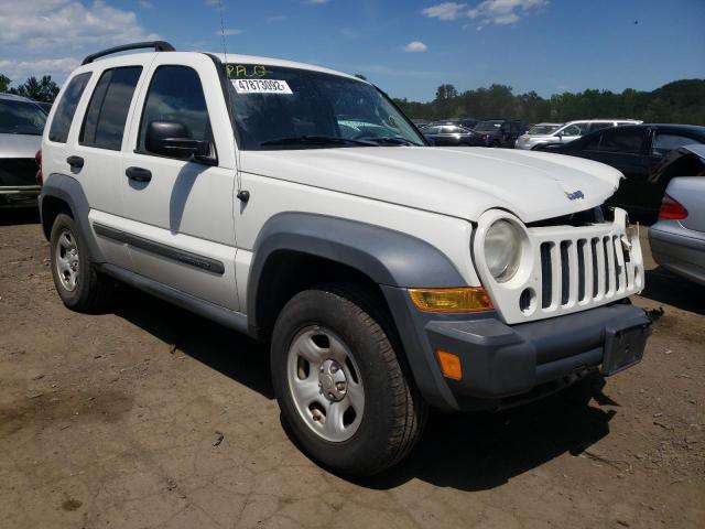 JEEP LIBERTY SP 2007 with VIN 1J4GL48K57W500577 - Photo from auction